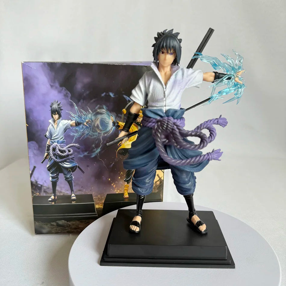 Naruto Anime Figure Uzumaki Naruto / Uchiha Sasuke AK Series Action Model PVC Figurine Decoration Collection for Fans Toys Gift