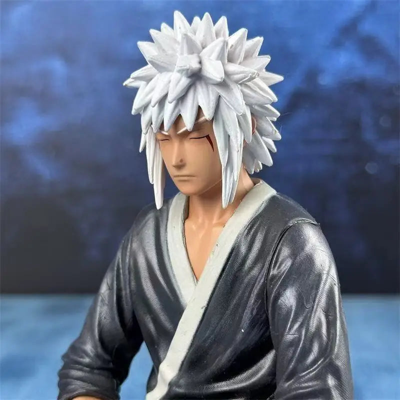 15cm/5.9in Naruto Anime Jiraiya Sitting Posture Action Figures Pvc Statue Desktop Ornamen Collection Statue Model Decoration T