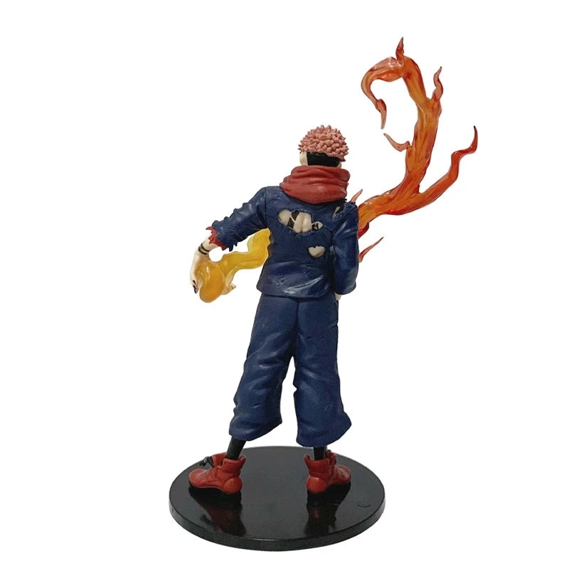 Bestselling Anime 21cm Jujutsu Kaisen Figure Itadori Yuji Action Figure Model PVC Doll Toys Collection  Accessories Gifts