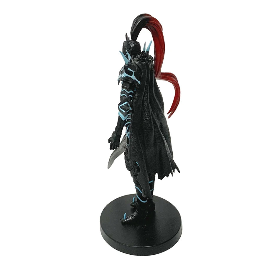 Hot Anime Solo Leveling The Bloodred Knight CommanderYggdrasil Standing Figure Lgris Sung Jinwoo Action Figure Model Toys Gift