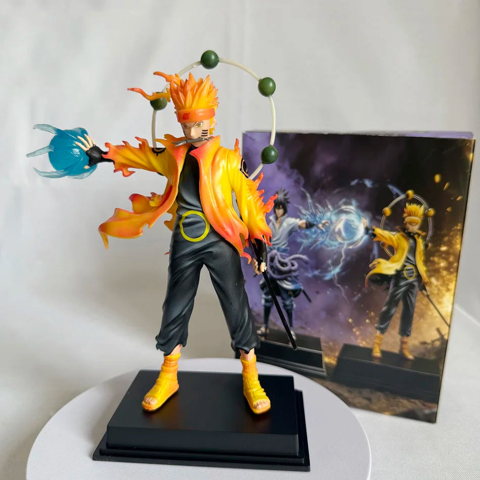 Naruto Anime Figure Uzumaki Naruto / Uchiha Sasuke AK Series Action Model PVC Figurine Decoration Collection for Fans Toys Gift