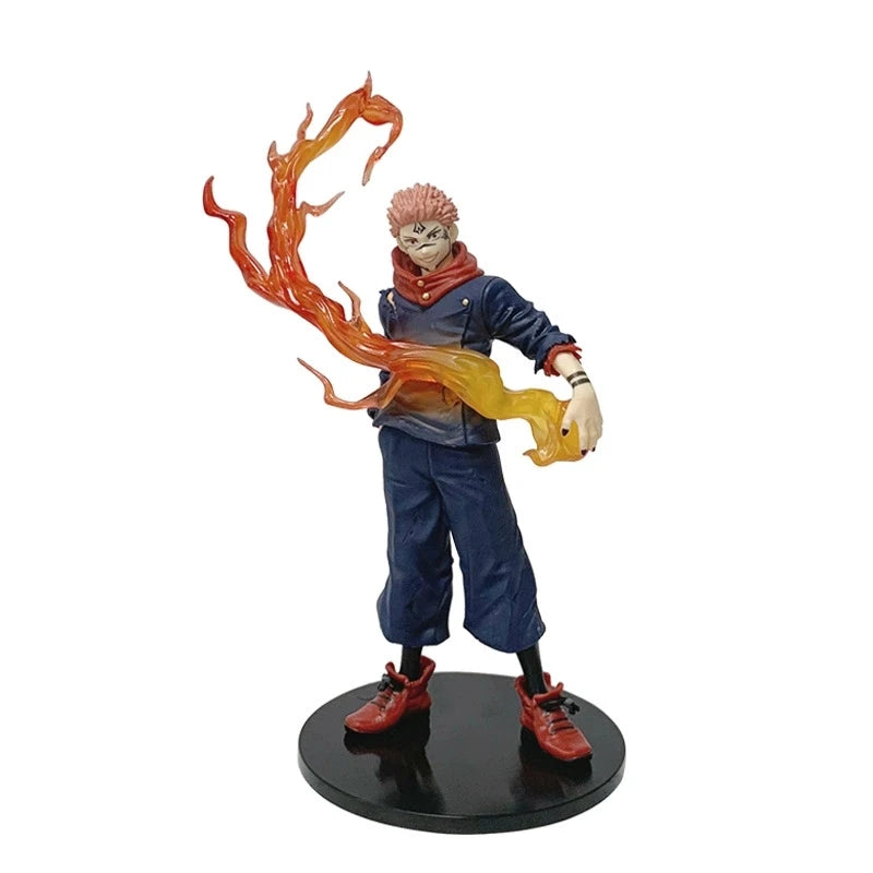 Bestselling Anime 21cm Jujutsu Kaisen Figure Itadori Yuji Action Figure Model PVC Doll Toys Collection  Accessories Gifts