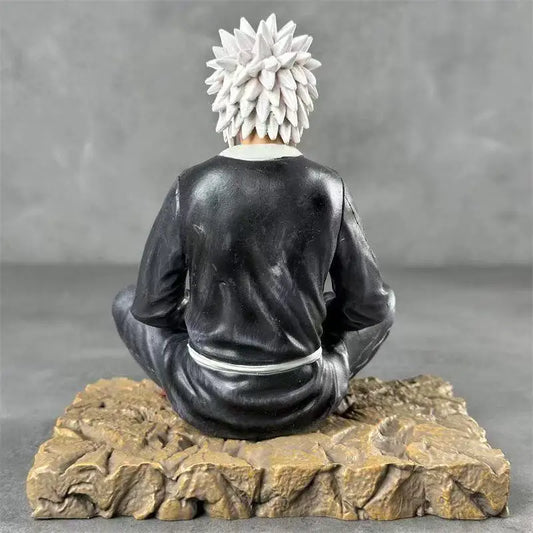 15cm/5.9in Naruto Anime Jiraiya Sitting Posture Action Figures Pvc Statue Desktop Ornamen Collection  Statue Model Decoration T
