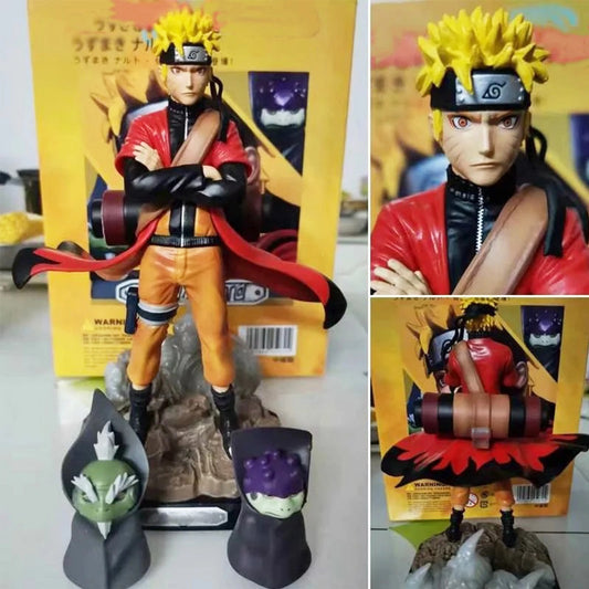 22cm Anime Naruto Figure Uzumaki Naruto Action Figures Pvc Model Dolls Statue Collection Desk Decoration Model Toy Kid Gifts