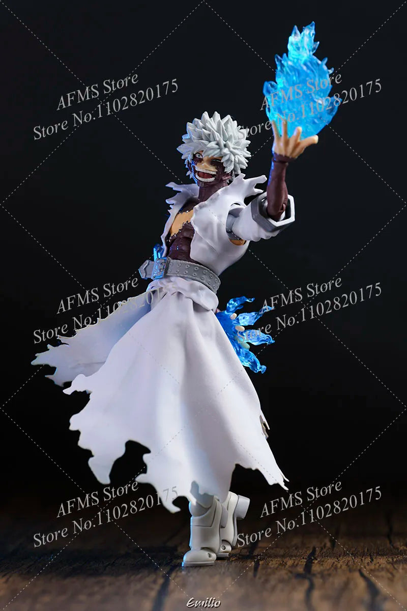1/12 Scale Collectible Figure My Hero School Dabi Battle Skirt Combat Clothes Accessory Fit 6Inch Men Soldier Action Figure