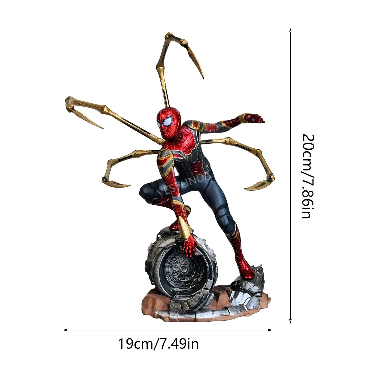 Spider Man Superhero Spiderman 18cm Action Figure Spider-Man Anime Decoration Collection Toys Gifts Model Anime Action Figure