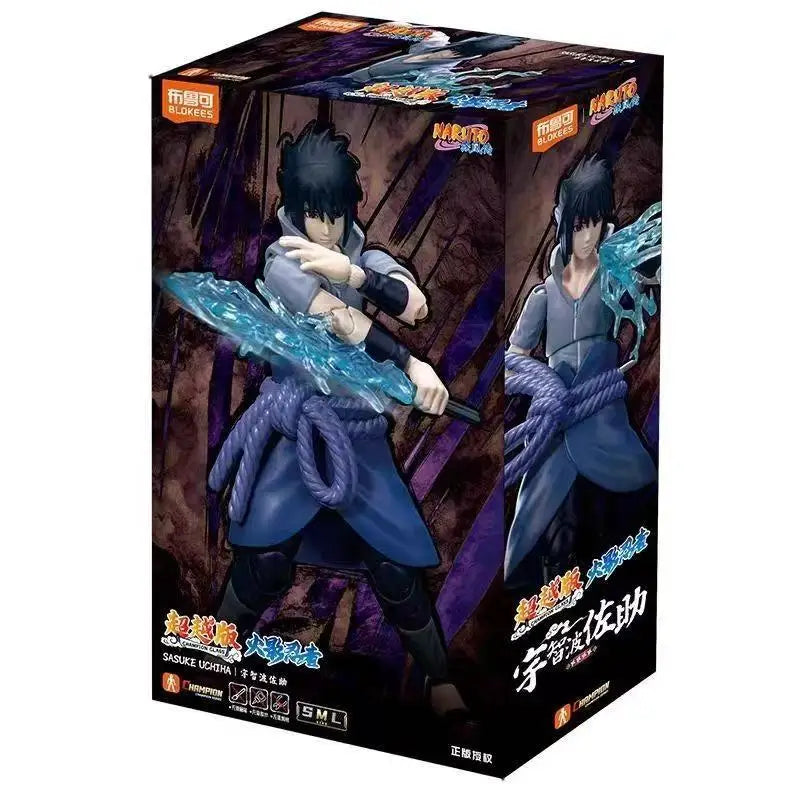 In Stock Blokees Naruto Beyond Version, Reincarnation of The Earth, Minato Namikaze, Sasuke Uchiha, Assembled Figures