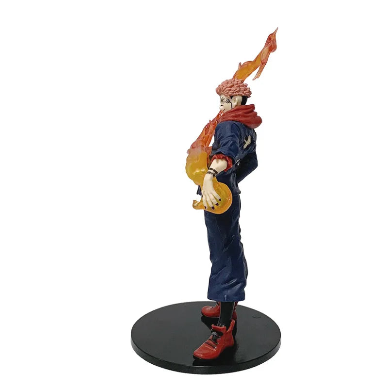 Bestselling Anime 21cm Jujutsu Kaisen Figure Itadori Yuji Action Figure Model PVC Doll Toys Collection  Accessories Gifts