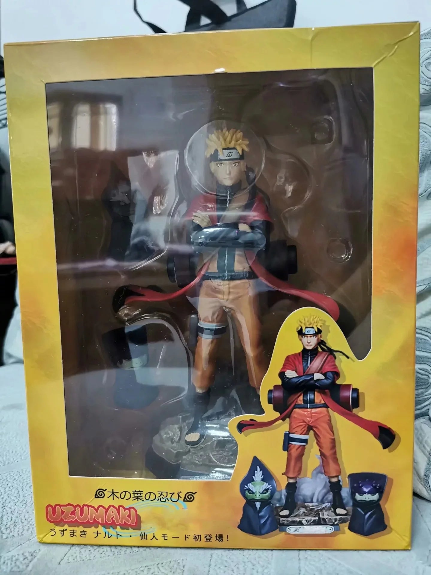 22cm Anime Naruto Figure Uzumaki Naruto Action Figures Pvc Model Dolls Statue Collection Desk Decoration Model Toy Kid Gifts