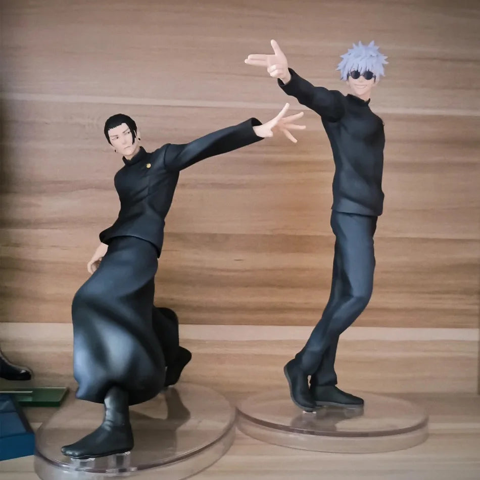 17cm anime figure noodle stopper jujutsu kaisen satoru gojo action figure geto suguru figurine pvc adult collection model toys