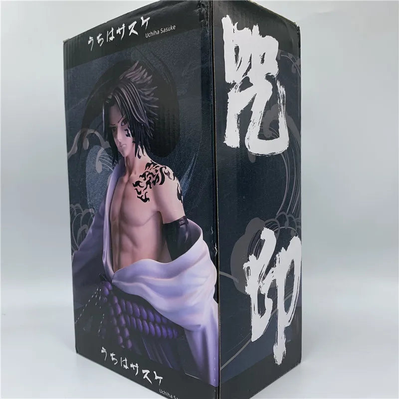 Lover Anime NARUTO Figure Uchiha Sasuke Curse Mark PVC Figure NARUTO Sasuke Orochimaru Itachi Sharingan Kakashi Model Toy Gift