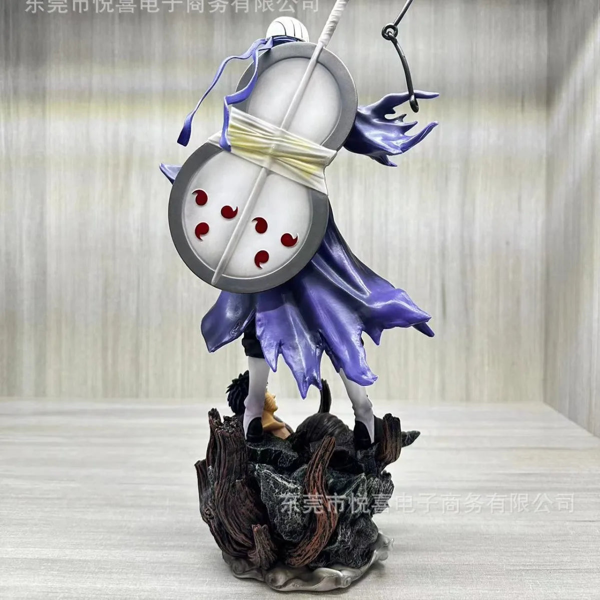 Naruto Anime Figure Uchiha Obito Action Figures double headed Statue PVC Collection Model Desktop Ornament Toys Fans Gifts