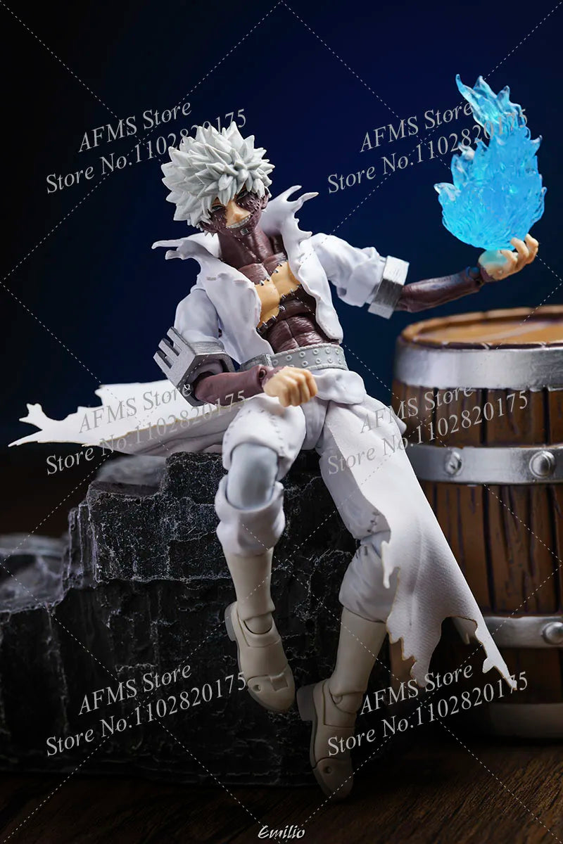 1/12 Scale Collectible Figure My Hero School Dabi Battle Skirt Combat Clothes Accessory Fit 6Inch Men Soldier Action Figure