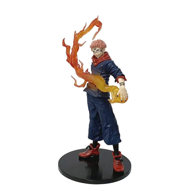 Bestselling Anime 21cm Jujutsu Kaisen Figure Itadori Yuji Action Figure Model PVC Doll Toys Collection  Accessories Gifts