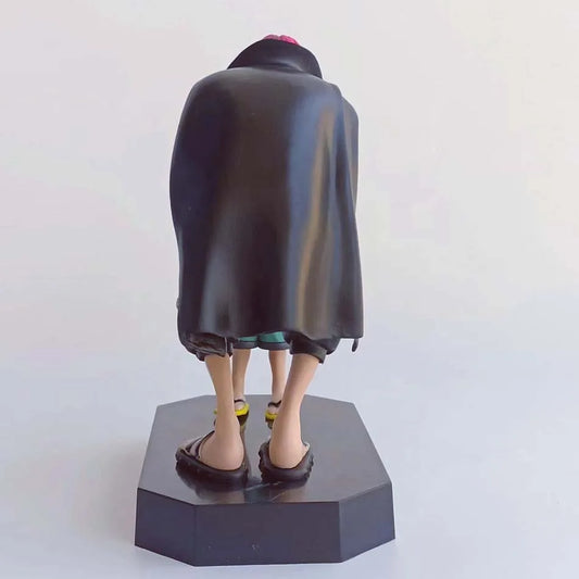 18cm One Piece Hat Luffy Anime Figure Four Emperors Shanks Straw Action Figure Collection Boys Statue Model Toys Gifts Ornaments