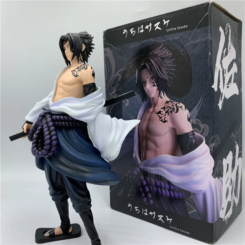 Lover Anime NARUTO Figure Uchiha Sasuke Curse Mark PVC Figure NARUTO Sasuke Orochimaru Itachi Sharingan Kakashi Model Toy Gift