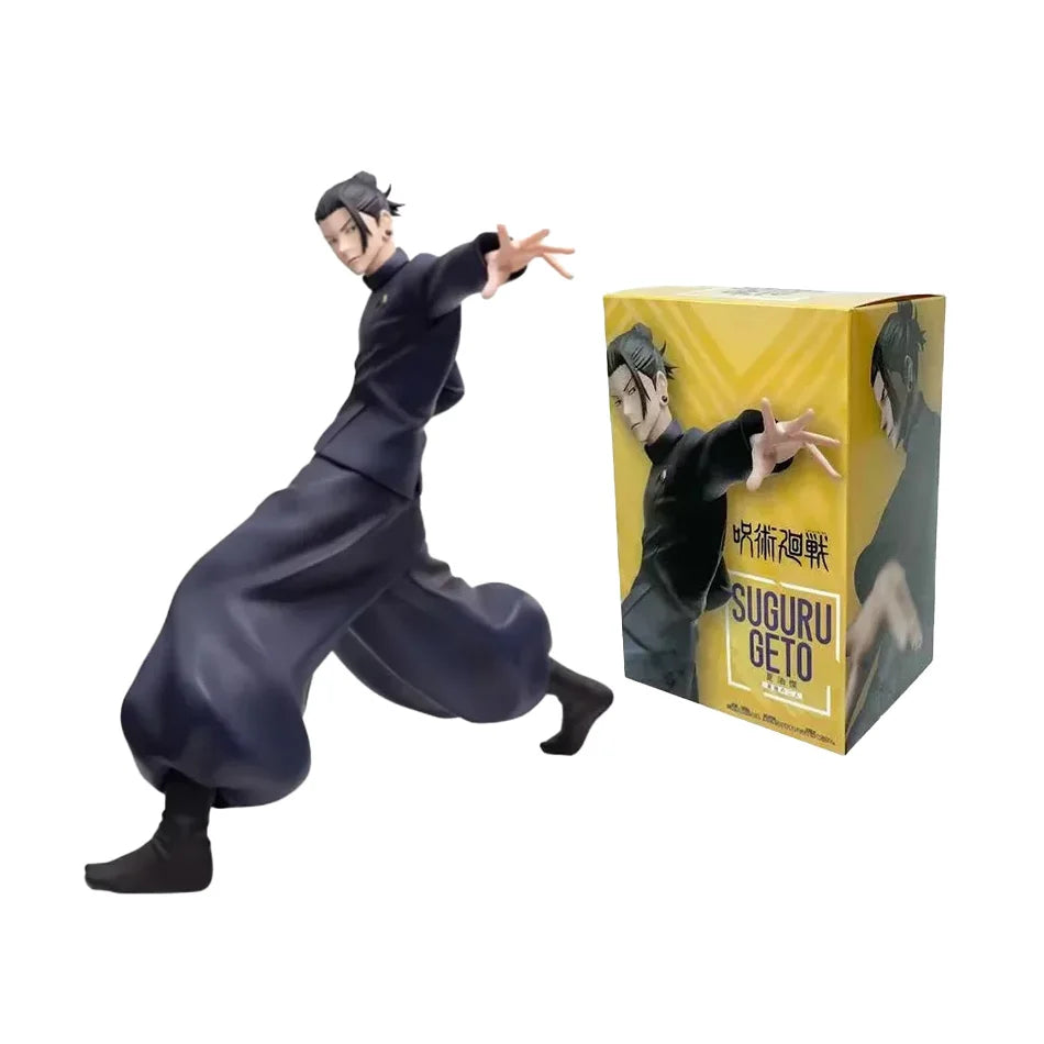 17cm anime figure noodle stopper jujutsu kaisen satoru gojo action figure geto suguru figurine pvc adult collection model toys