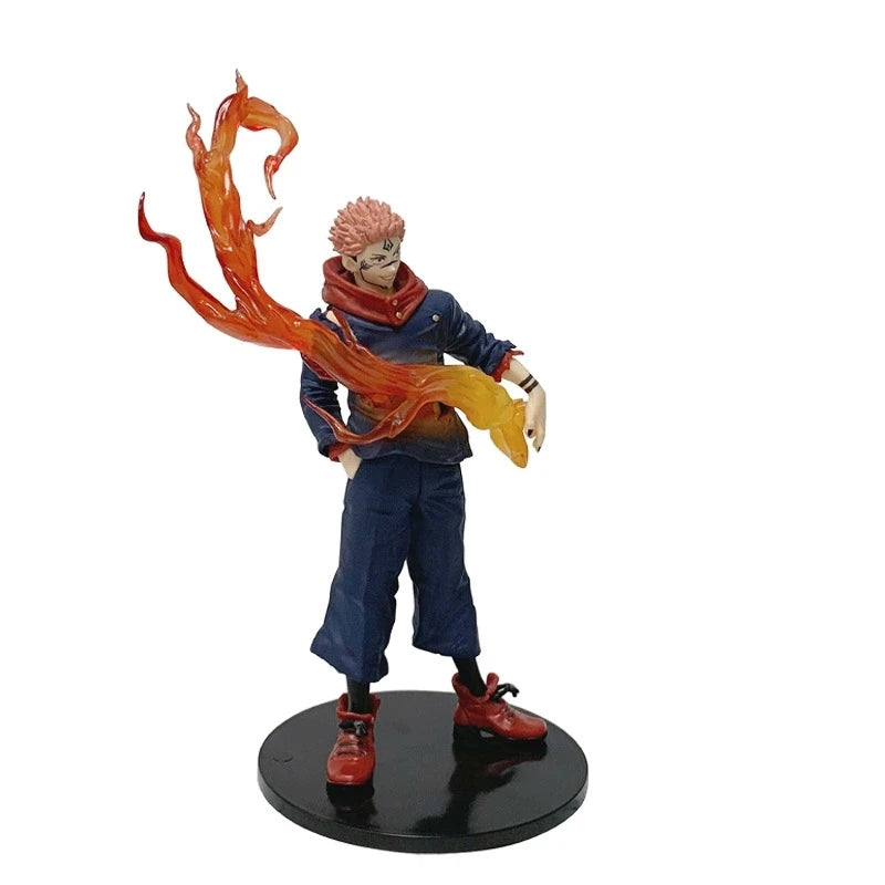 Bestselling Anime 21cm Jujutsu Kaisen Figure Itadori Yuji Action Figure Model PVC Doll Toys Collection  Accessories Gifts